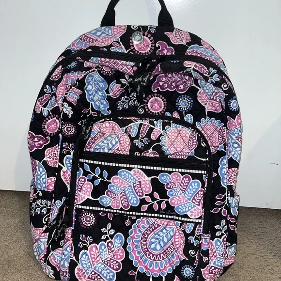 Vera Bradley | Bags | Vera Bradley Black And Pink Paisley  display picture 1